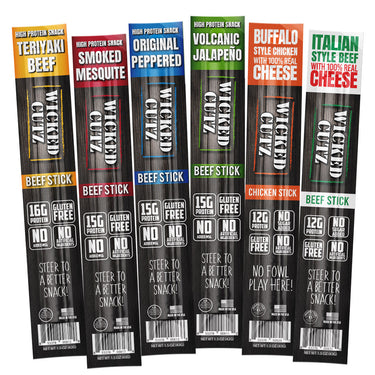 Variety Meat Stick Pack (6 Sticks)